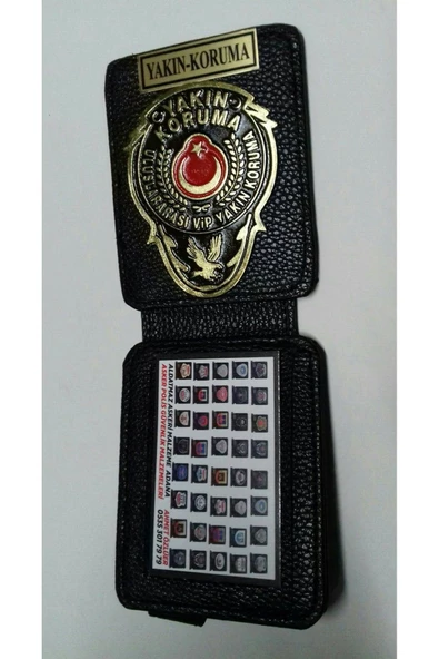 YAKIN KORUMA ROZETLİ CÜZDANI 2 ADET SATINAL-SIVILE SATILMAZ.