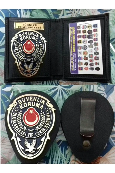 BAKMADAN GEÇME.YAKIN KORUMA ROZETLİ CÜZDANI v KEMER ROZETİ SATINAL.SIVILE SATILMAZ.