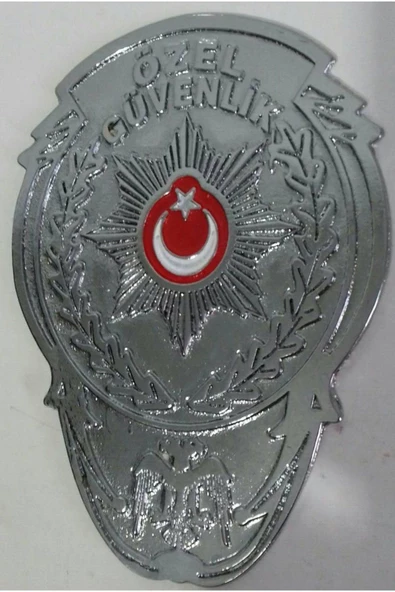 ÖZEL GÜVENLİK ROZETLİ CÜZDANI v +1-ROZET  SATINAL.SIVILE SATILMAZ - 2