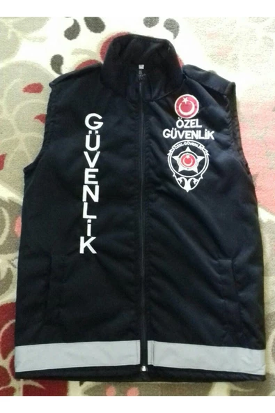 Tasarımı Mükemmel-özel Güvenlik Yeleği .yazıları Nakış Işlemeli Silinmez.sivile Satılmaz. - 4