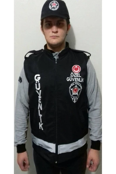 Yenı Nesıl,ustalık Eserı,özel Güvenlik Yeleği Al.yazıları Nakış Işlemelisilnmez Mükemmel - Resim 2