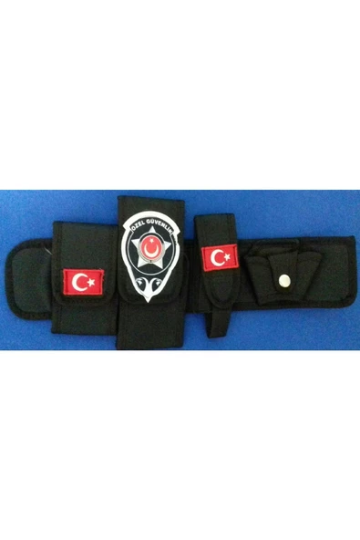 Özel Güvenlik Tesisat Bel Kılıfı V Özel Güvenlik Rozetli Cüzdanı Satınal.sivile Satılmaz.