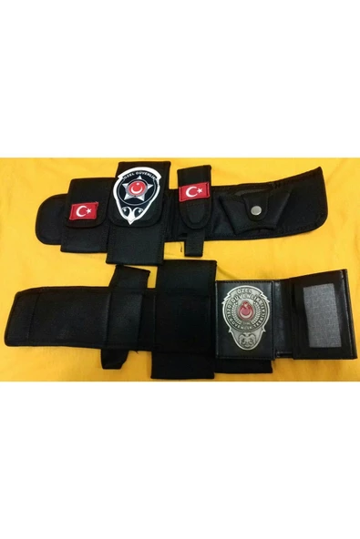 Özel Güvenlik Tesisat Bel Kılıfı Ve Özel Güvenlik Rozetli Cüzdanı Satınal.sivile Satılmaz.