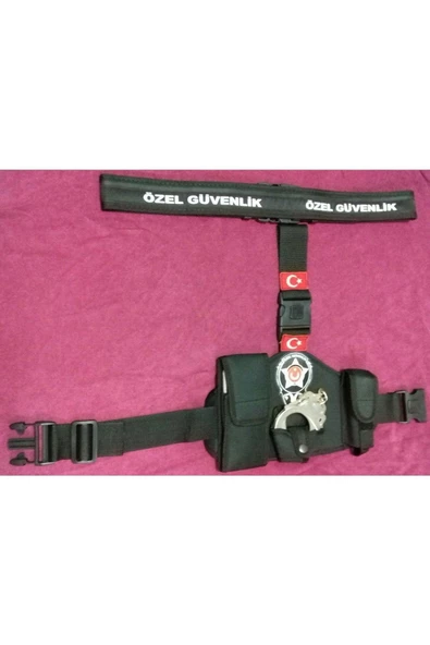 Mükemmel Hemenal Özel Güvenlik Silahsız Bacak Kılıfı Ve Kemeri