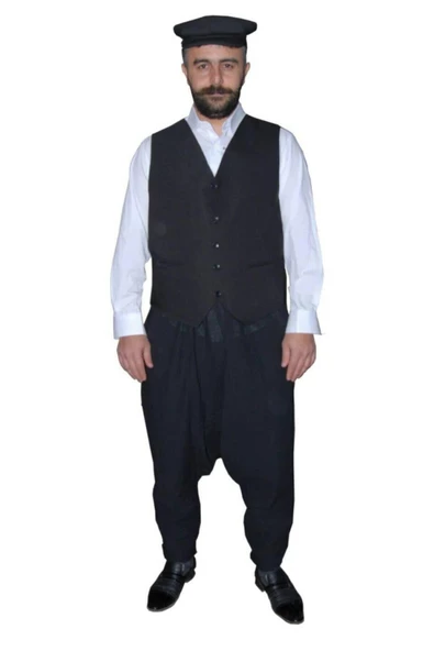 Şalvar Takımı Harika,adana Şalvarı,yeleği,şapkası.alana,1ad Puşi Satın Al,gömlek Gönderilmez. - 5