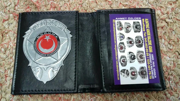 YAKIN KORUMA BACAK KILIFI-ROZETLI CÜZDANI-PALASKA SATINAL-SIVILE SATILMAZ - Resim 3
