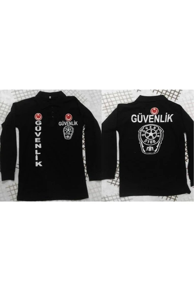 Bakmadan Geçme,uzun Kol,siyah Renk,özel Güvenlik Tişört Satınal