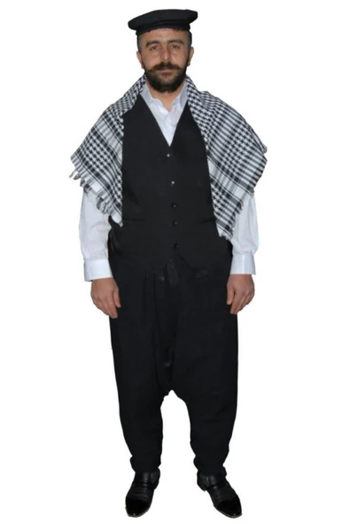 Şalvar Takımı Harika,adana Şalvarı,yeleği,şapkası.alana,1ad Puşi Satın Al,gömlek Gönderilmez. - 2