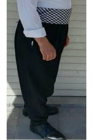 WAW SİZE ÖZEL,ORJİNAL SİYAH RENK,ADANA ŞALVARI+PUŞİ SATINAL.ŞALVAR İÇİN,BOY ve KİLOYU MSJ ATINIZ. - 2