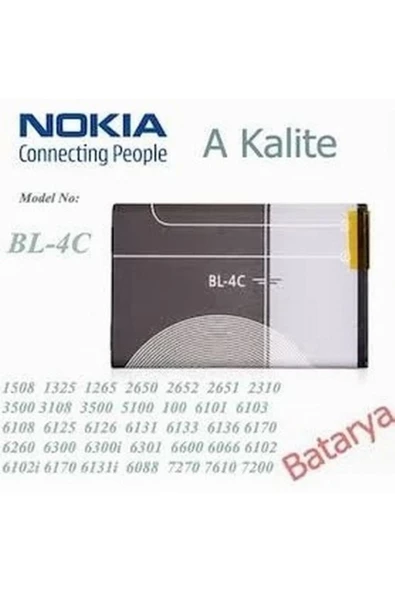 Day Nokia X3-00 Pil Batarya Bl-4c (bl4c 890 Mah Uzun Ömürlü Yüksek Kapasite) 2 Yıl Garantili - 3