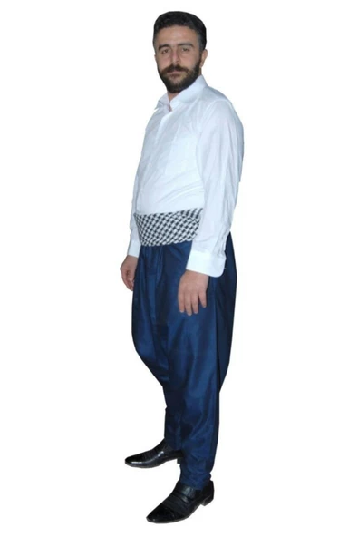 Lacivert Renk,ustalık Eseri,adana Şalvarı Alana,1puşi Size Hediye,şalvar Için Boy Ve Kılo Yazınız - Resim 2