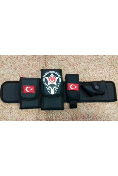 GÜVENLİK BEL KILIFI + ÖZEL GÜVENLİK ROZETLİ CÜZDAN SATINAL-SIVILE SATILMAZ.