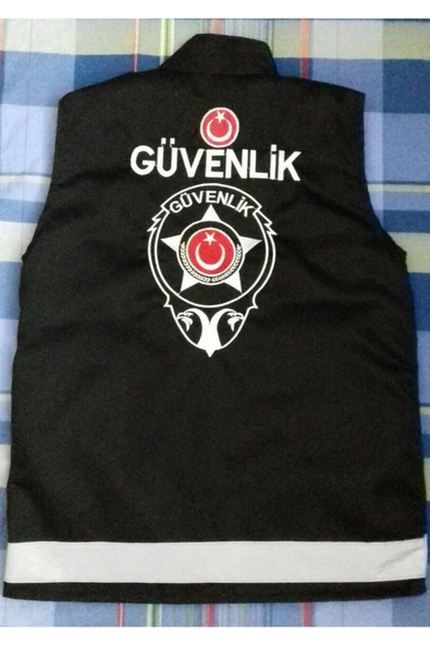 Mükemmel-özel Güvenlik Yeleği Satın Al.yazıları Nakış Işlemeli Silnmez.sivile Satılmaz - Resim 4