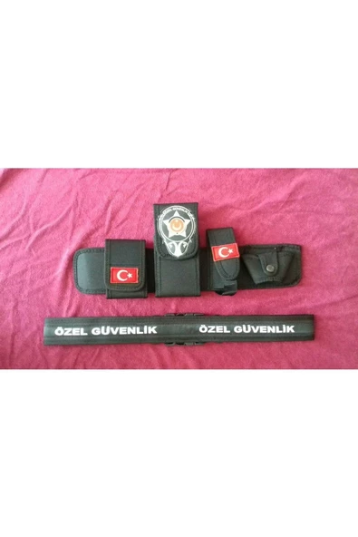 Abow Ustalık Eserı Süper-silahsız Özel Güvenlik Tesisat Bel Kıılıfı Ve Ögg Kemer Al