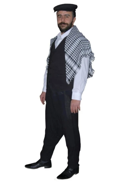 Şalvar Takımı Harika,adana Şalvarı,yeleği,şapkası.alana,1ad Puşi Satın Al,gömlek Gönderilmez. - 4