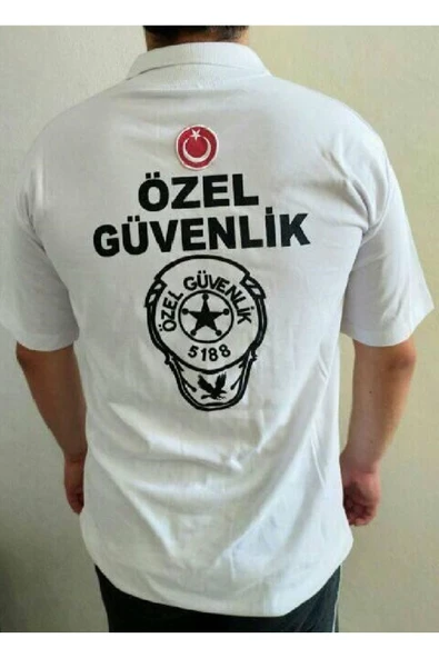 HARIKA TASARIM,KISA KOL,BEYAZ RENK,ÖZEL GÜVENLİK TİŞÖRT SATINAL.SIVILE SATILMAZ.