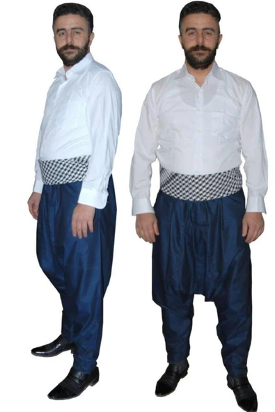 Lacivert Renk,ustalık Eseri,adana Şalvarı Alana,1puşi Size Hediye,şalvar Için Boy Ve Kılo Yazınız ürün görseli 1