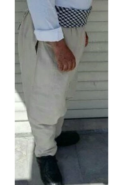 FARKET KEŞFET AL.KREM RENK,ADANA ŞALVARI+PUŞİ SIPARIS VER.ŞALVAR İÇİN,BOY,KİLO MSJ ATINIZ - 3