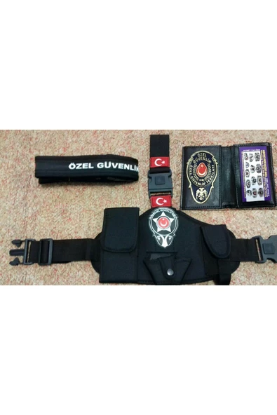 ÖZEL GÜVENLİK BACAK KILIFI+ÖZEL GÜVENLİK CÜZDANI+ÖZEL GÜVENLİK PALASKASI SATINAL. ürün görseli 1