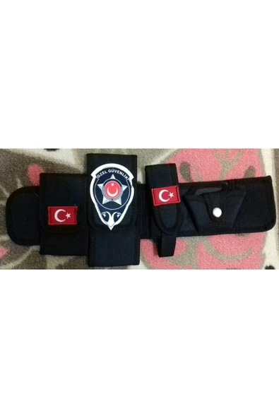 Özel Güvenlik Tesisat Bel Kılıfı V Özel Güvenlik Rozetli Cüzdanı Satınal.sivile Satılmaz.