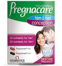 Pregnacare Him & Her Conception Tablet 20 For Her + 30 For Him