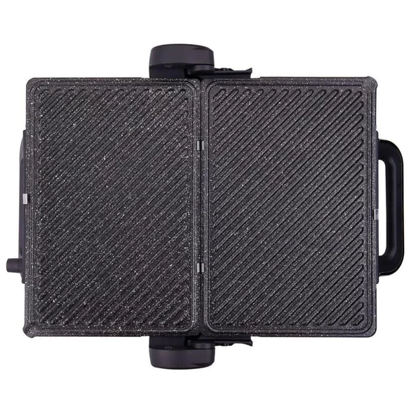 KORKMAZ A811-05 TOSTEMA MAXİ TOST MAKİNESİ SİYAH - Resim 2