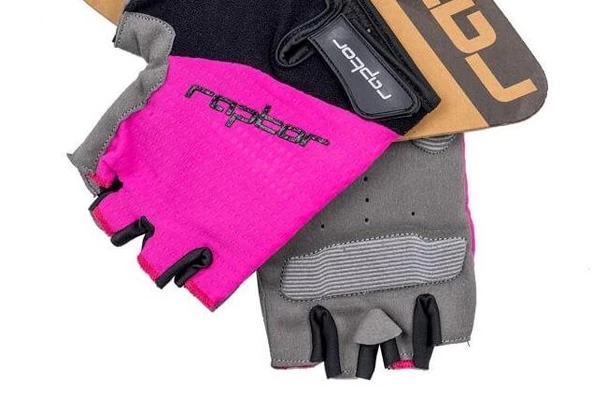 Raptor Cırtlı Eldiven Kısa Parmak Bisiklet Eldiveni MTB Yarım Parmak Eldiven XS Beden Pembe - 2