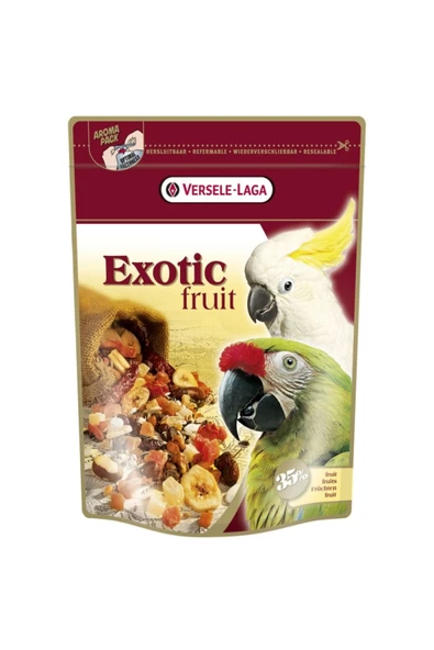 Verselelaga Exotic Fruits Papağanlar Için Kuru Meyve Karışımı 600 gr