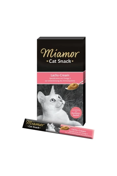 Miamor Cream Somonlu Kedi Ödülü 6x15 gr