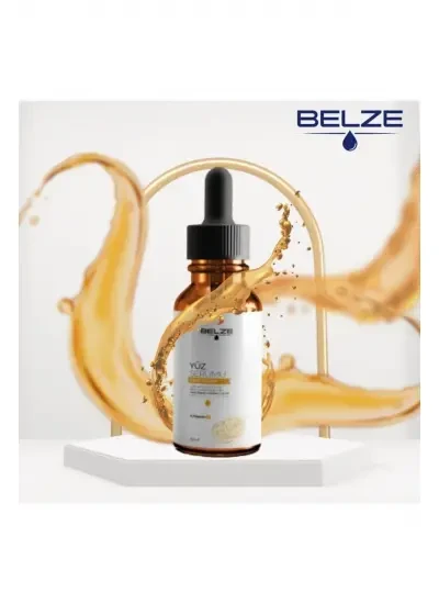 BELZE C Vitamini Leke Düzensizliği ve Cilt kuruluğunu Azaltmaya Yardımcı Serum 30ml