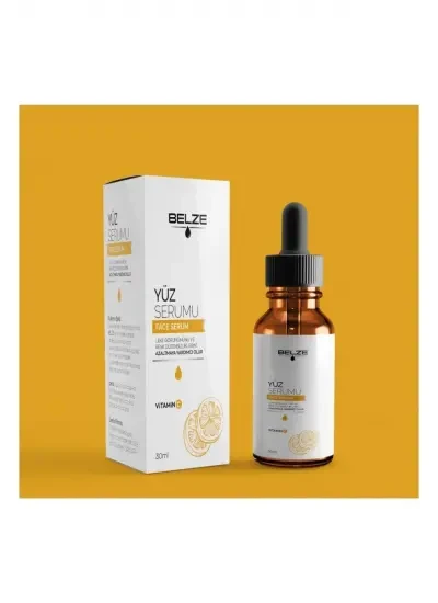 BELZE C Vitamini Leke Düzensizliği ve Cilt kuruluğunu Azaltmaya Yardımcı Serum 30ml - 2