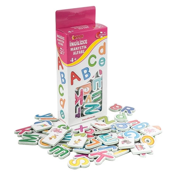 66 Parça Türkçe İngilizce Mantefik Alfabe 2866