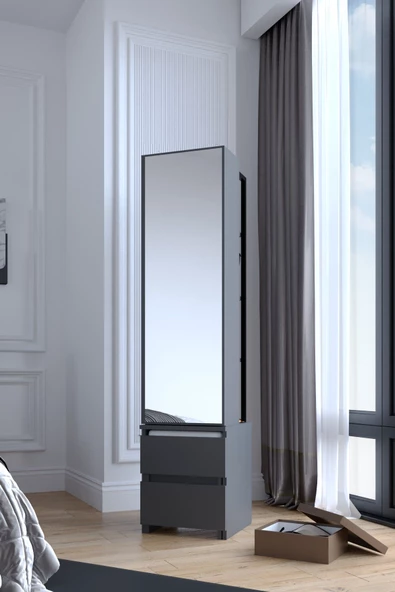 Armony, Aynalı, Çekmeceli, Takı ve Aksesuar Dolabı, Çok Amaçlı Dolap