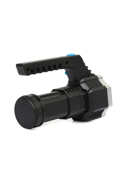 Ps-3879 Usb Şarj Göstergeli Şarj Edilebilir 7*xpe +cob Led El Feneri - Resim 2