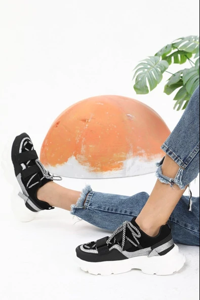 Kadın Hafif Günlük Yürüyüş Sneaker Ayakkabı TS1126 - 3