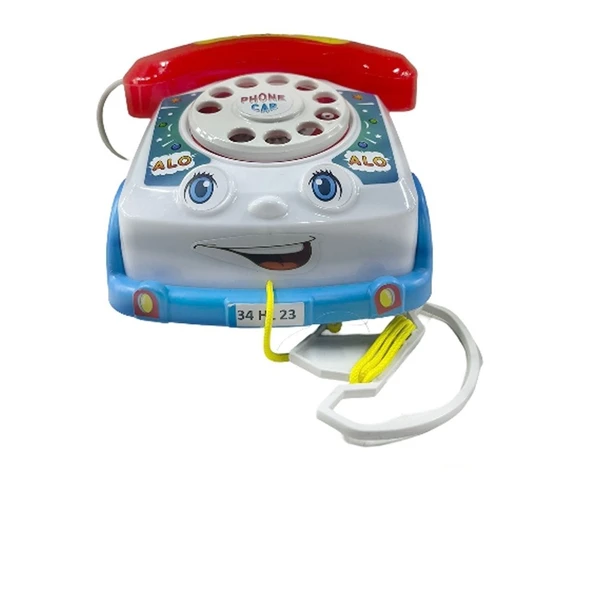 18 cm Eğitici Arabalı Telefon 0335