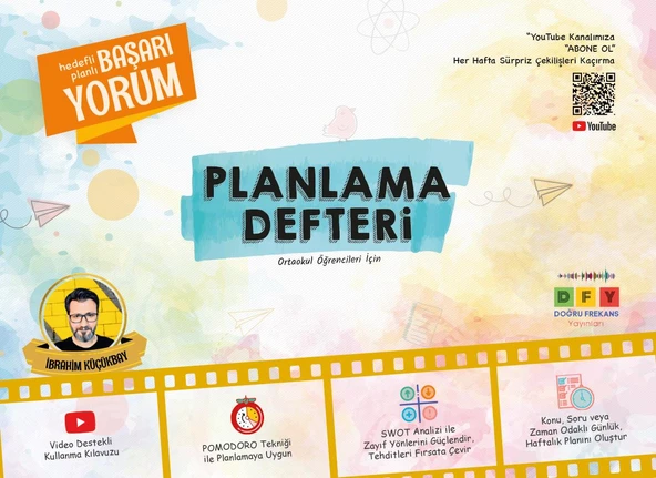 Planlı-Hedefli-Başarıyorum Planlama Defteri(5.6.7.ve 8.Sınıflar)