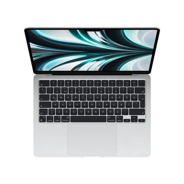 MacBook Air M2 16GB 256GB SSD macOS 13" Taşınabilir Bilgisayar Gümüş MC7V4TU/A - 5