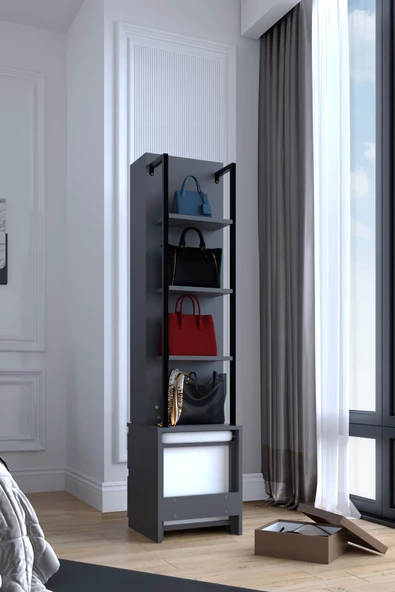 Armony, Aynalı, Çekmeceli, Takı ve Aksesuar Dolabı, Çok Amaçlı Dolap - 2