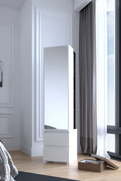 Armony, Aynalı, Çekmeceli, Takı ve Aksesuar Dolabı, Çok Amaçlı Dolap