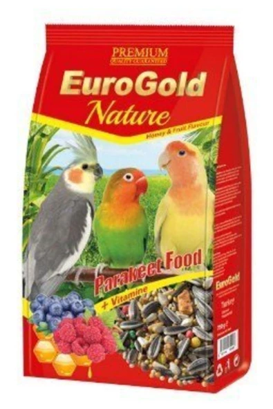 Eurogold Paraket Cennet Sultan Papağanı Yemi 750gr