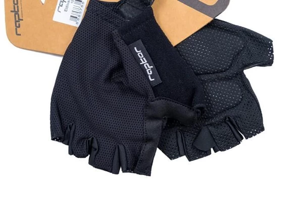 Raptor Eldiven Kısa Parmak Bisiklet Eldiveni MTB Yarım Parmak Eldiven M Beden Siyah - 2