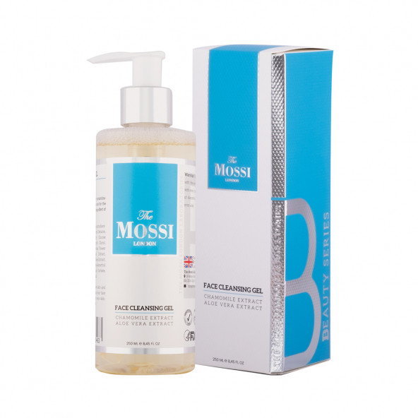 The Mossi London Face Cleansing Gel Chamomile Extract + Aloe Vera Extract 250 ml