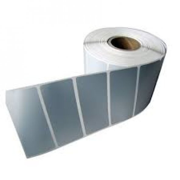 SİLVER MAT ETİKET 1000 Lİ SARIM 1 RULO FİYATI 40x60