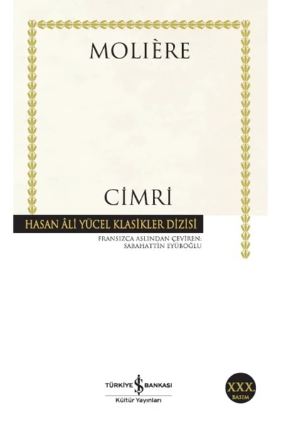TÜRKİYE İŞ BANKASI KÜLTÜR YAYINLARI Cimri /iş Kültür