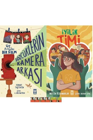 İlk Genç Timaş Sözcüklerin Kamera Arkası, Iyilik Timi, (2 KİTAP) 4.5.6.sınıflar