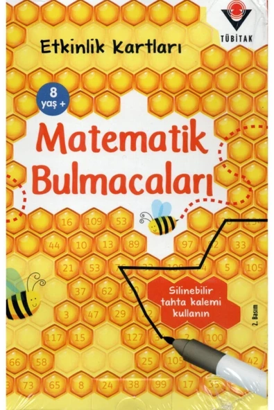 Tübitak Yayınları Etkinlik Kartları Matematik Bulmacaları Kolektif - Sarah Khan