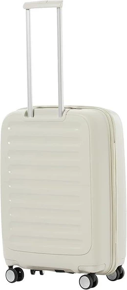 Benetton Trolley Valiz Bej Büyük Boy 14BNT1000-01-BJ - 8
