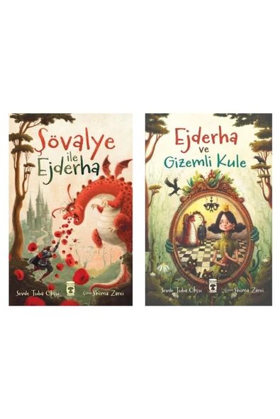 Timaş Yayınları Şövalye ile Ejderha + Ejderha ve Gizemli Kule (2 Kitap)