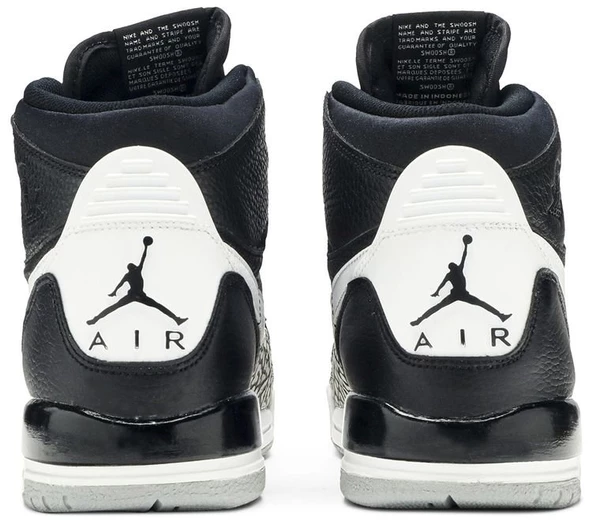 Nike Air Jordan Legacy 312 Black Cement Spor Ayakkabı - 6